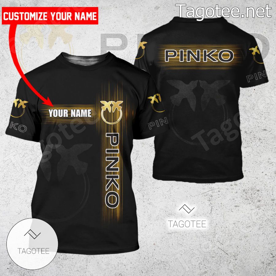 Pinko Custom Logo T-shirt, Hoodie - EmonShop