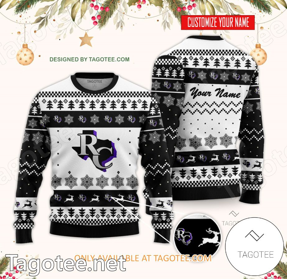 Ranger College Custom Ugly Christmas Sweater - BiShop