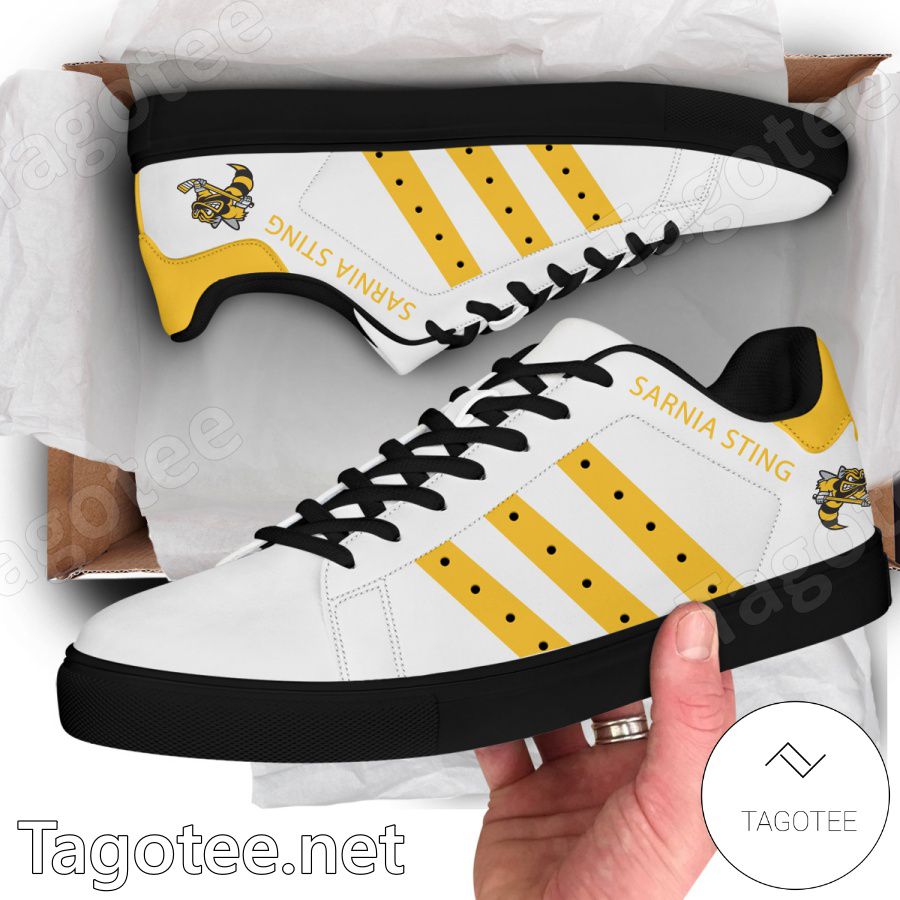 Sarnia Sting Hockey Stan Smith Shoes - EmonShop a