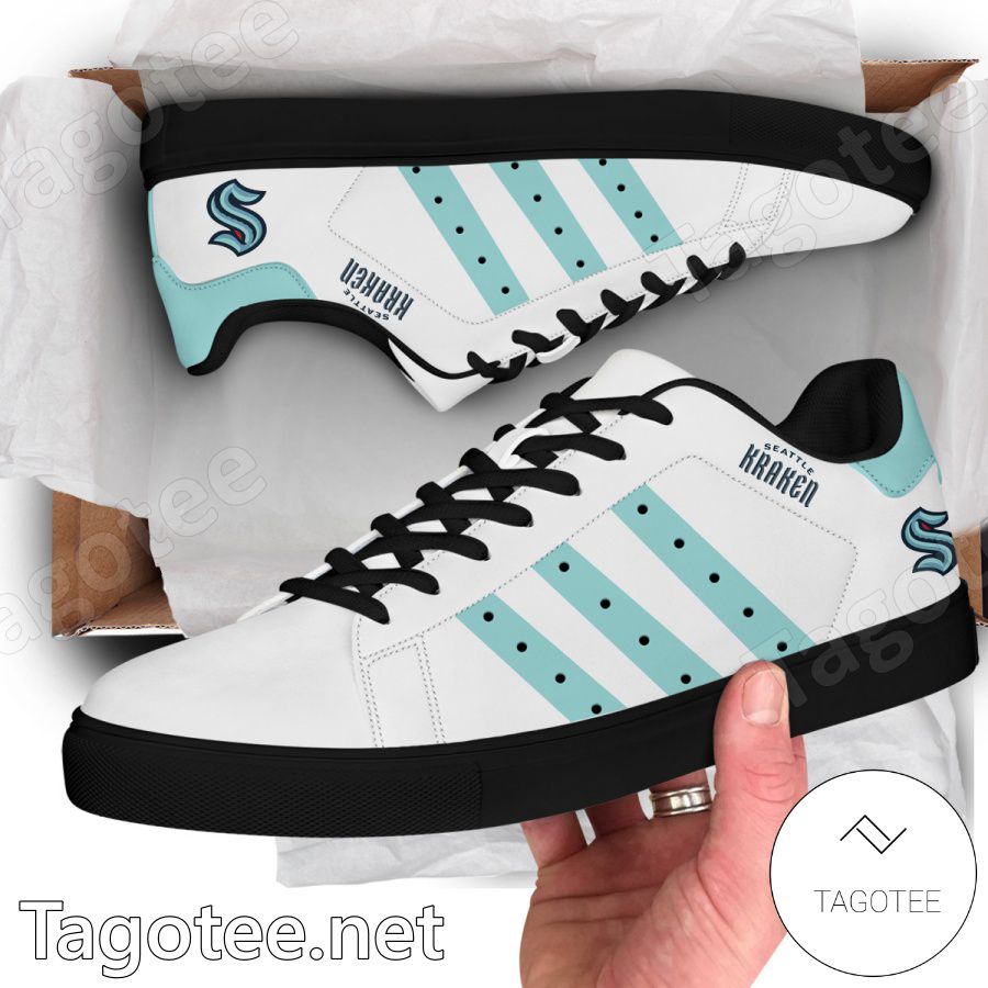 Seattle Kraken Hockey Stan Smith Shoes - EmonShop a