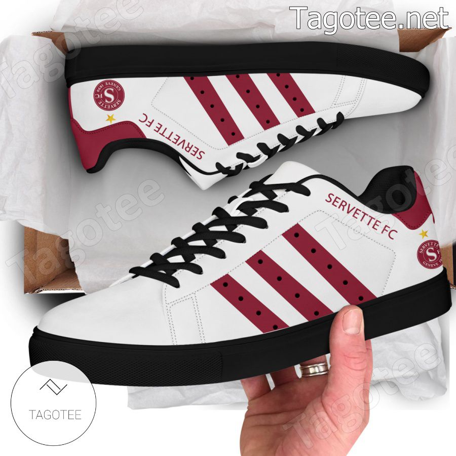 Servette FC Logo Stan Smith Shoes - BiShop a