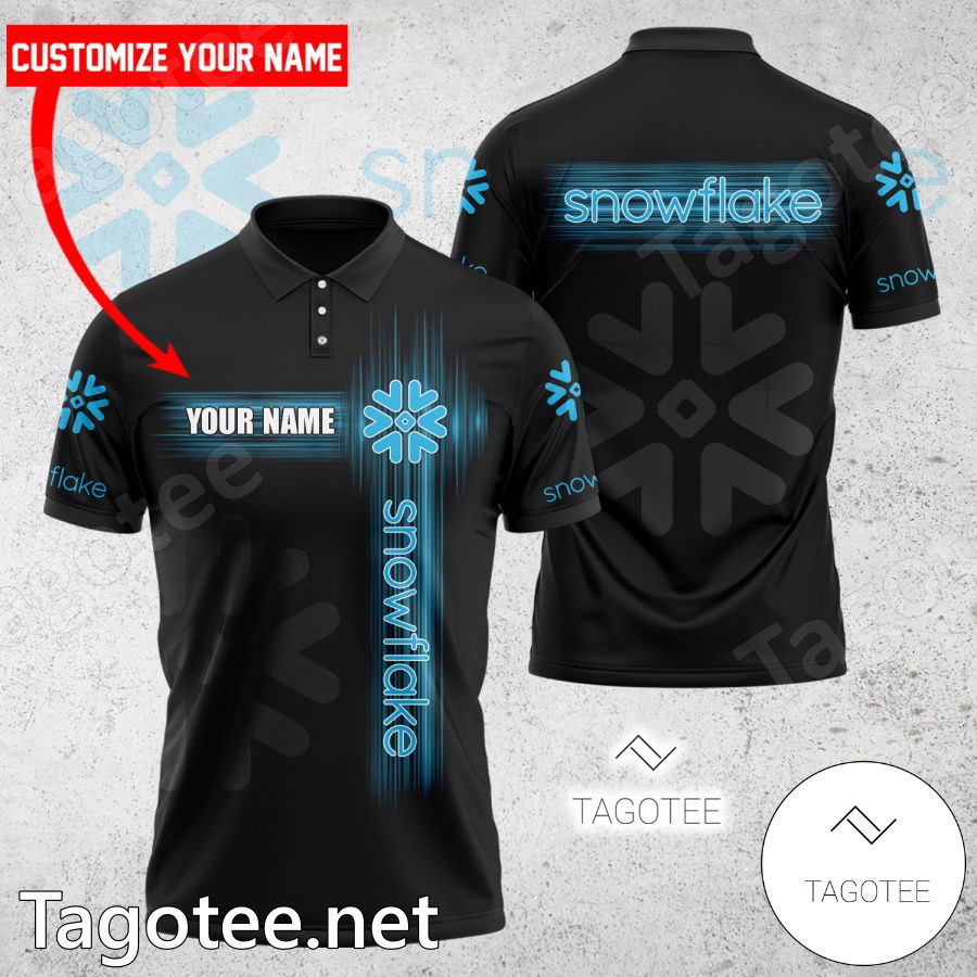 Snowflake Custom Logo T-shirt, Hoodie - MiuShop c