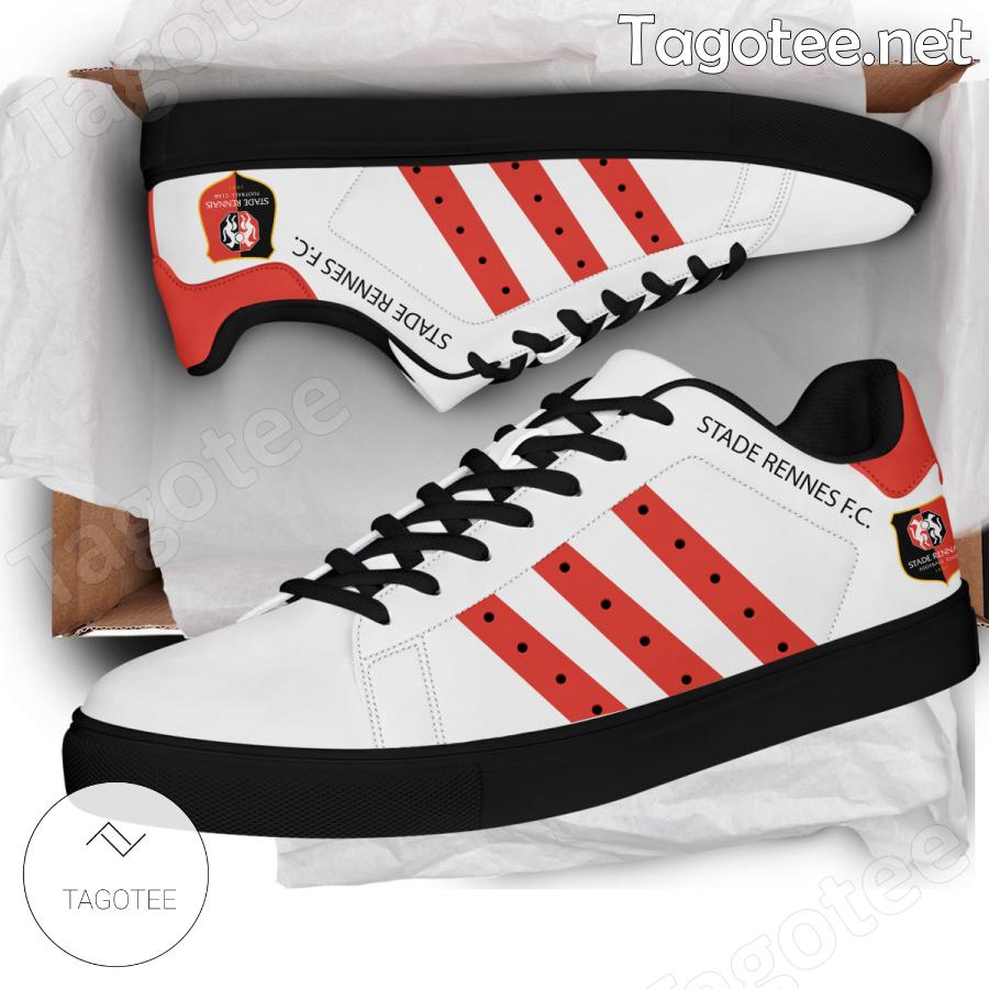 Stade Rennes F.C. Logo Stan Smith Shoes - BiShop-a