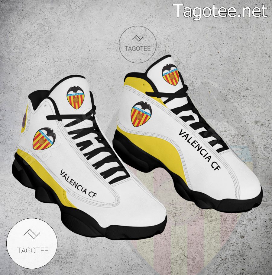Valencia CF Logo Air Jordan 13 Shoes - BiShop a