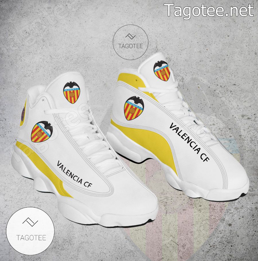 Valencia CF Logo Air Jordan 13 Shoes - BiShop