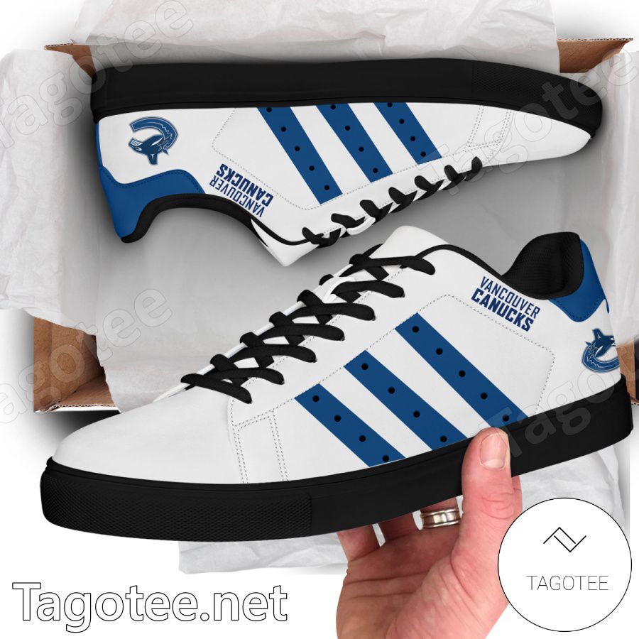 Vancouver Canucks Hockey Stan Smith Shoes - EmonShop a