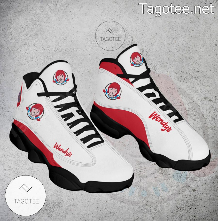 Wendy's Custom Name Air Jordan 13 Shoes - LIMITED EDITION