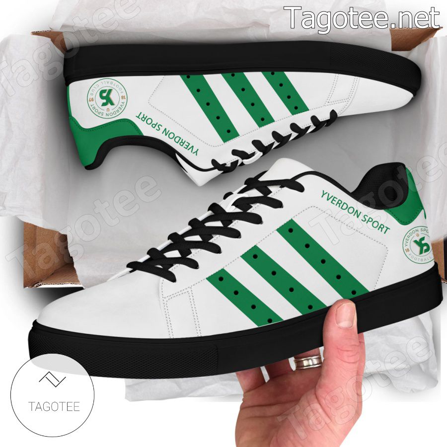 Yverdon Sport Logo Stan Smith Shoes - BiShop a