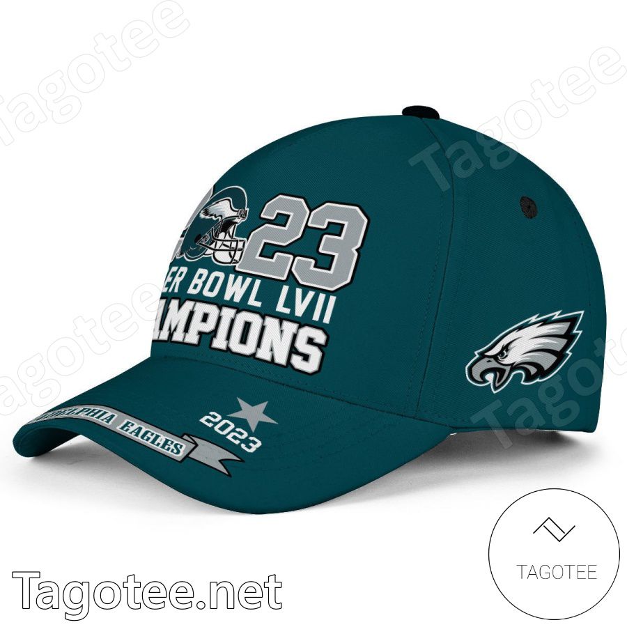 2023 Super Bowl LVII Champions Philadelphia Eagles Classic Cap Hat a