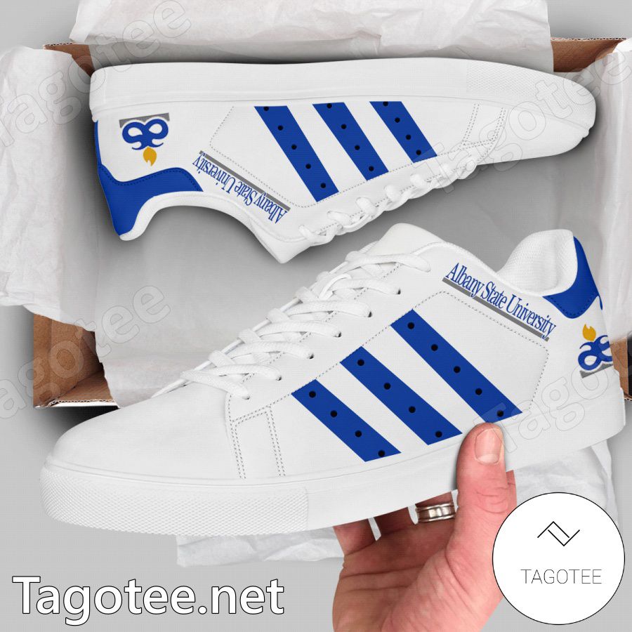 Albany State University Logo Stan Smith Shoes - BiShop