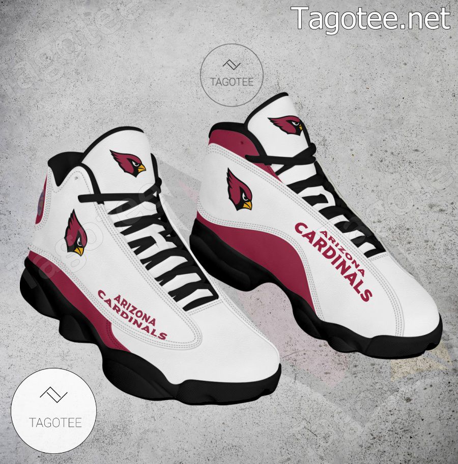 Personalized Arizona Cardinals Nfl Custom Air Jordan 13 Shoes