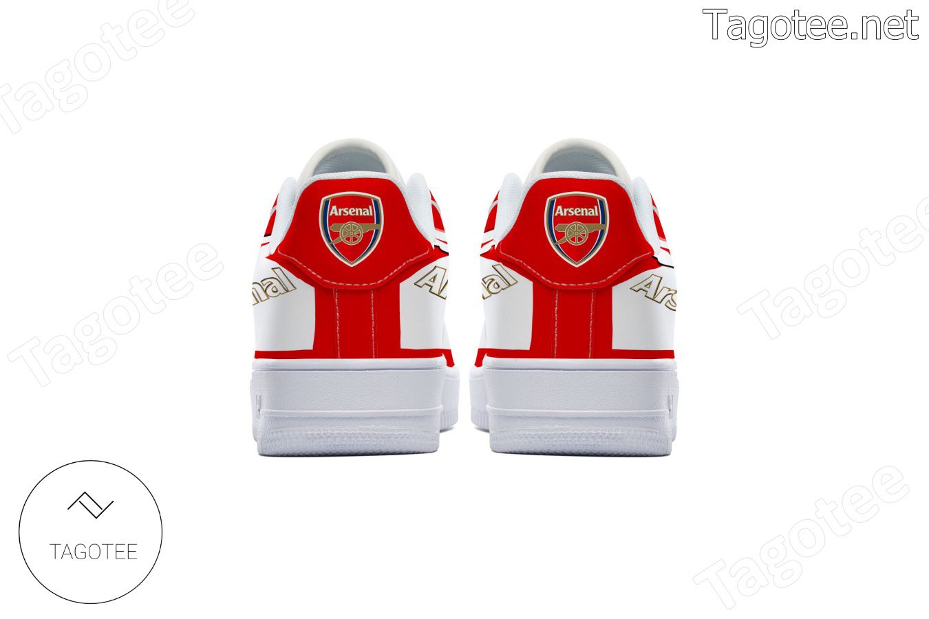 Arsenal F.C. Logo Air Force 1 Shoes b
