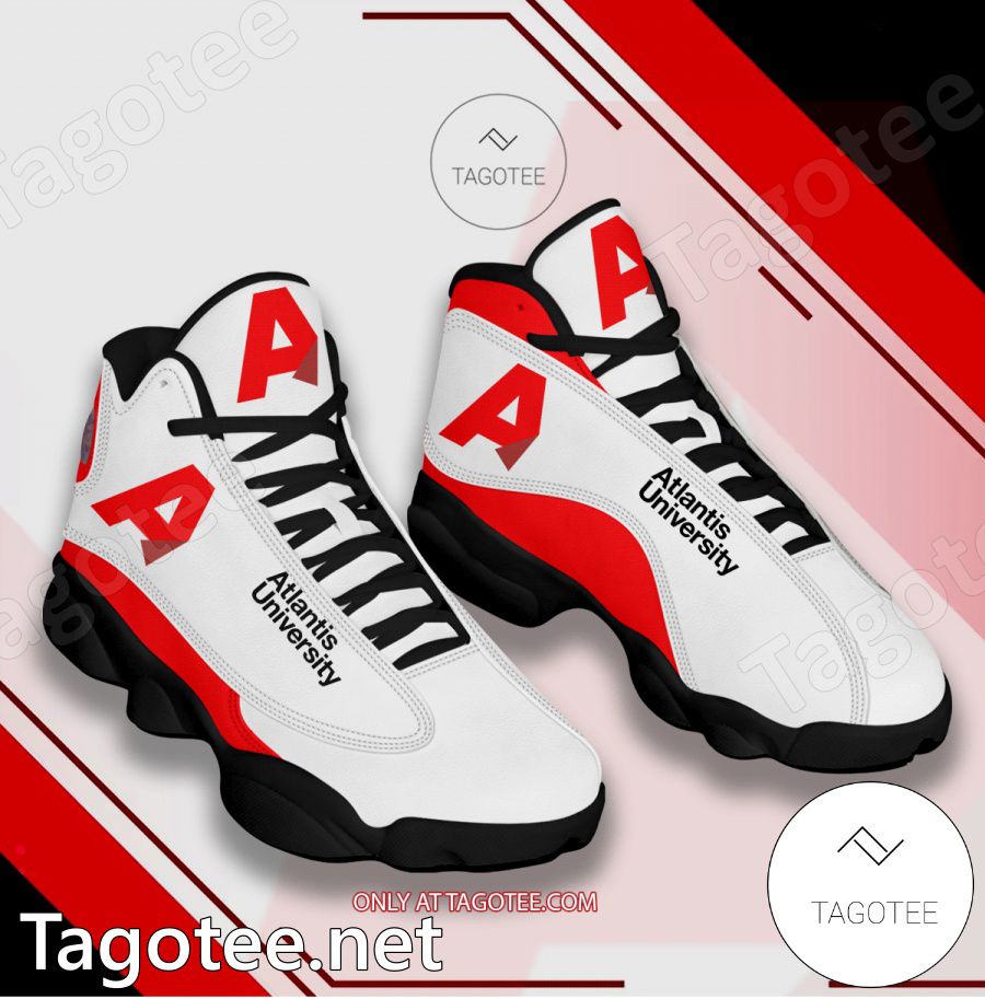 Atlantis University Logo Air Jordan 13 Shoes - BiShop a
