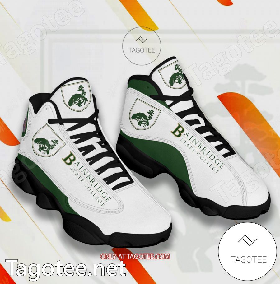 Bainbridge State College Logo Air Jordan 13 Shoes - BiShop a