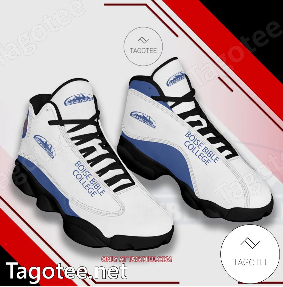 Boise Bible College Logo Air Jordan 13 Shoes - BiShop a
