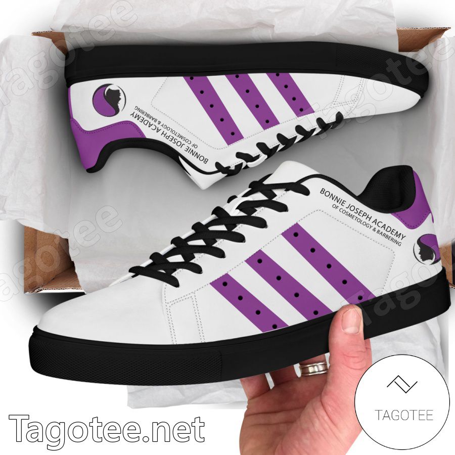 Bonnie Joseph Academy of Cosmetology & Barbering Logo Stan Smith Shoes Tagotee