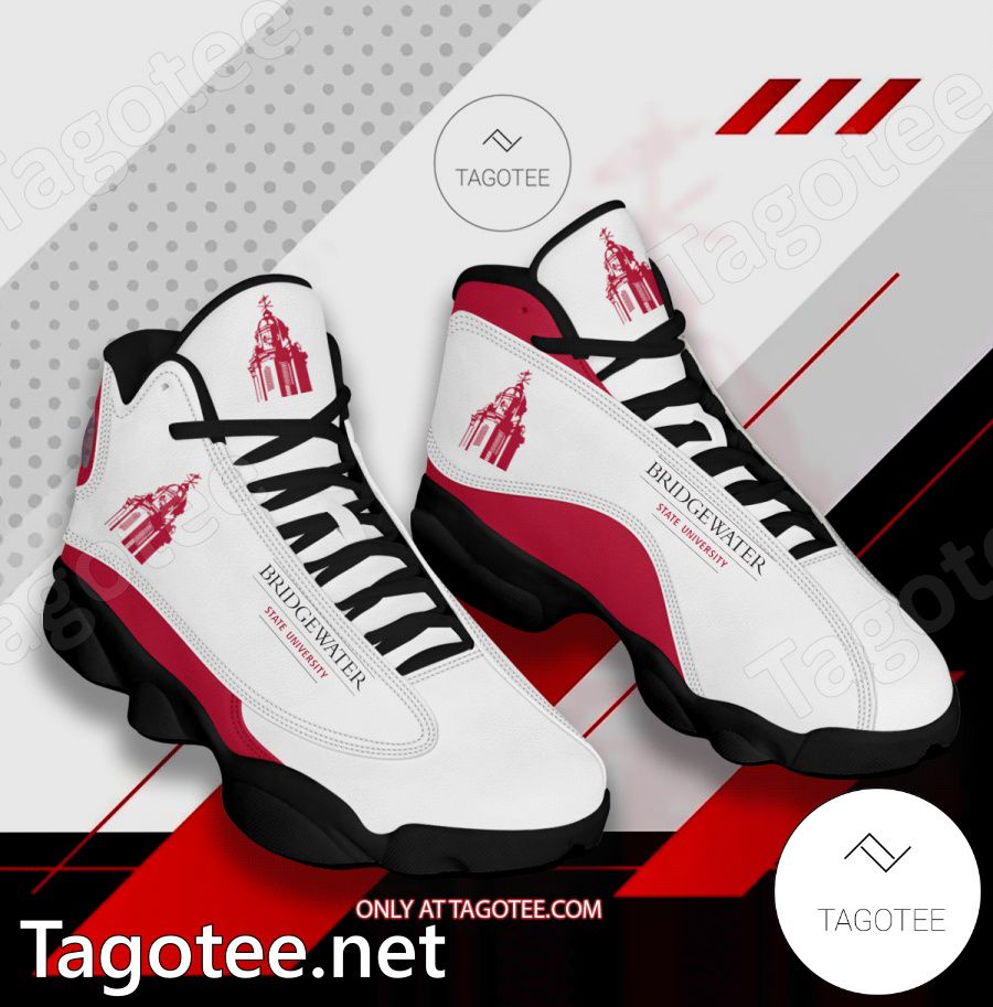 Bridgewater State University Logo Air Jordan 13 Shoes - BiShop a