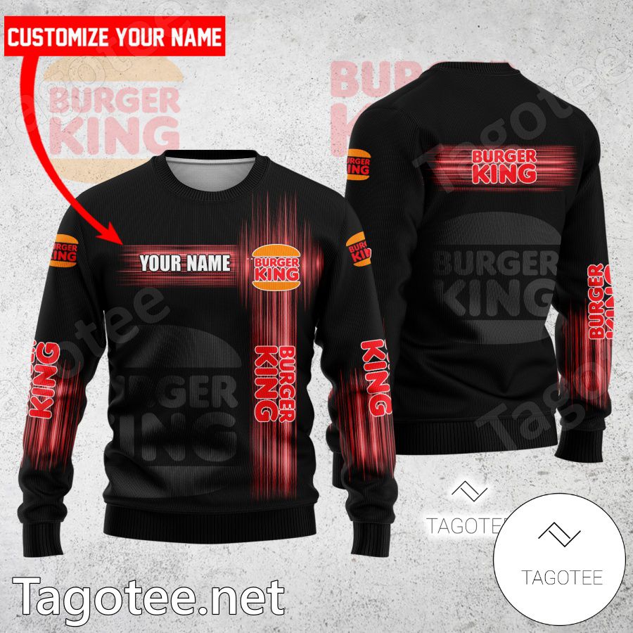 Burger King Custom Logo T-shirt, Hoodie - MiuShop b