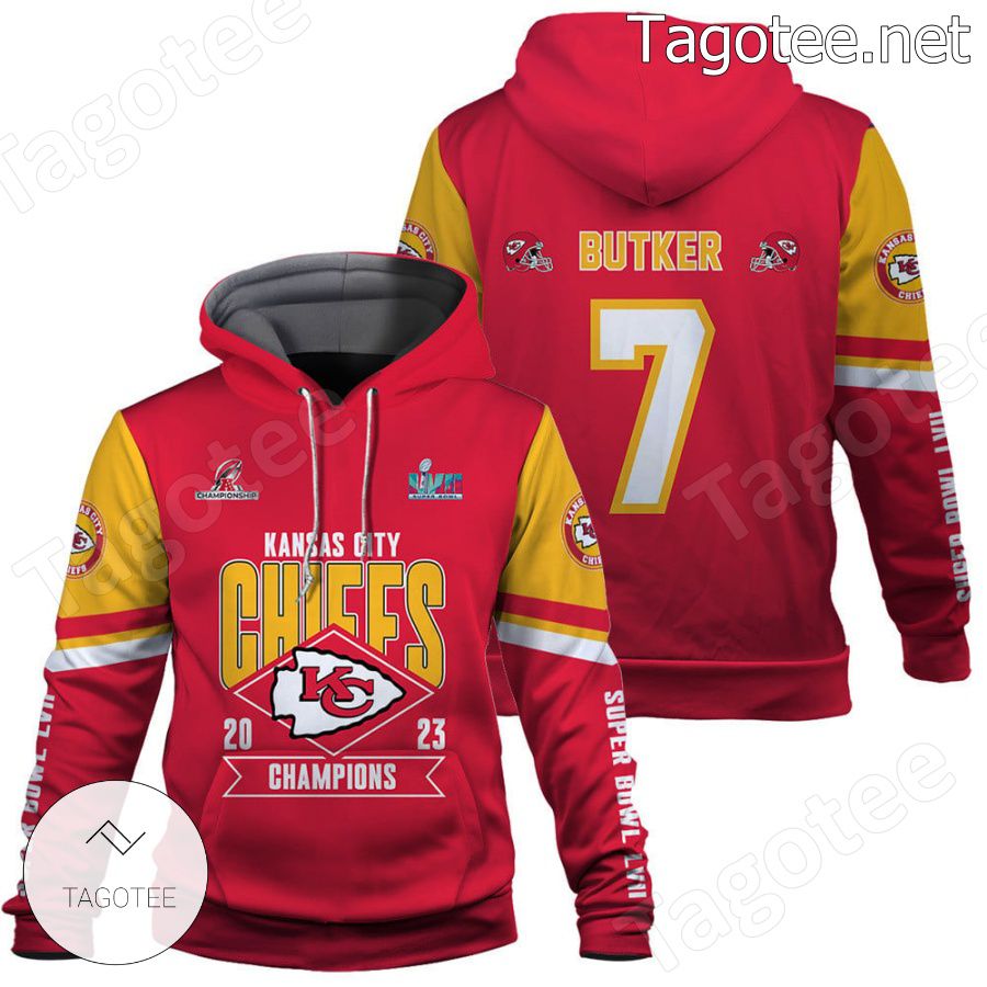 Butker 7 Kansas City Chiefs Fan NFL Hoodie - Tagotee