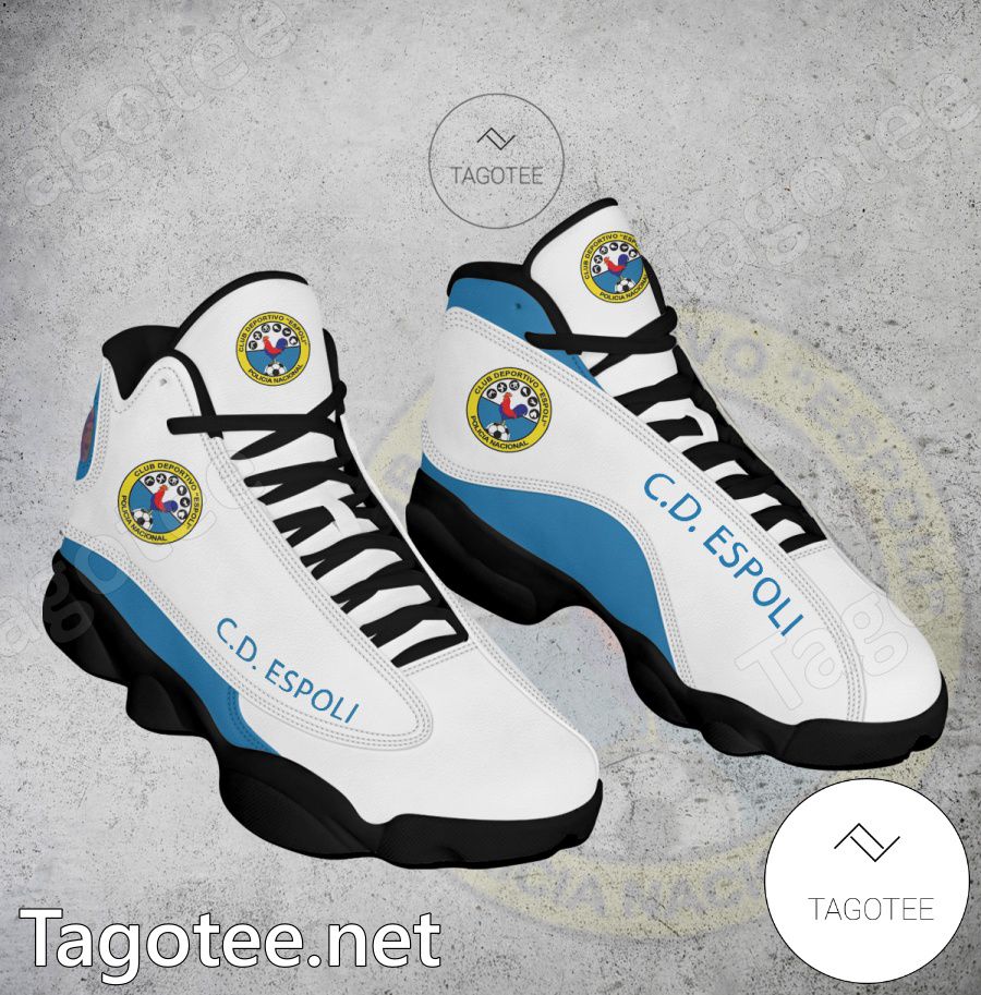 CD ESPOLI Logo Air Jordan 13 Shoes - EmonShop a