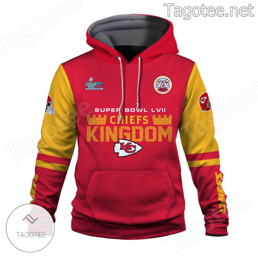 Kansas City chiefs super bowl Lvii chiefs kingdom NFL shirt, hoodie,  sweater and long sleeve