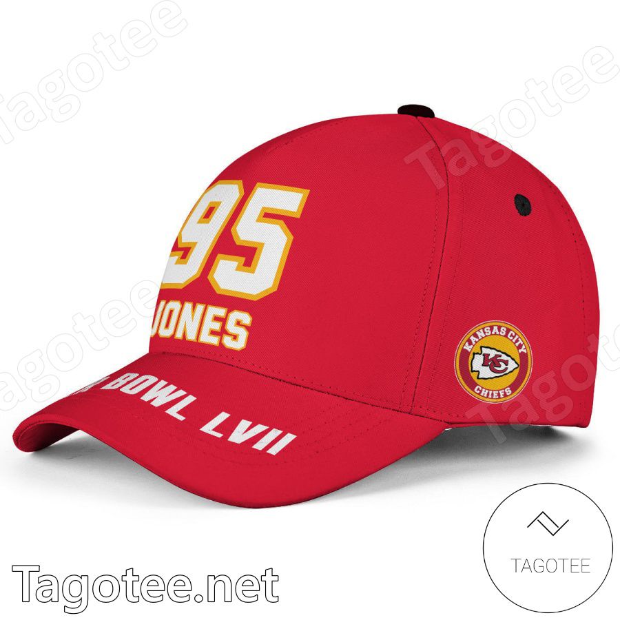 Super Bowl LVII Champions Number 95 Kansas City Chiefs Classic Cap