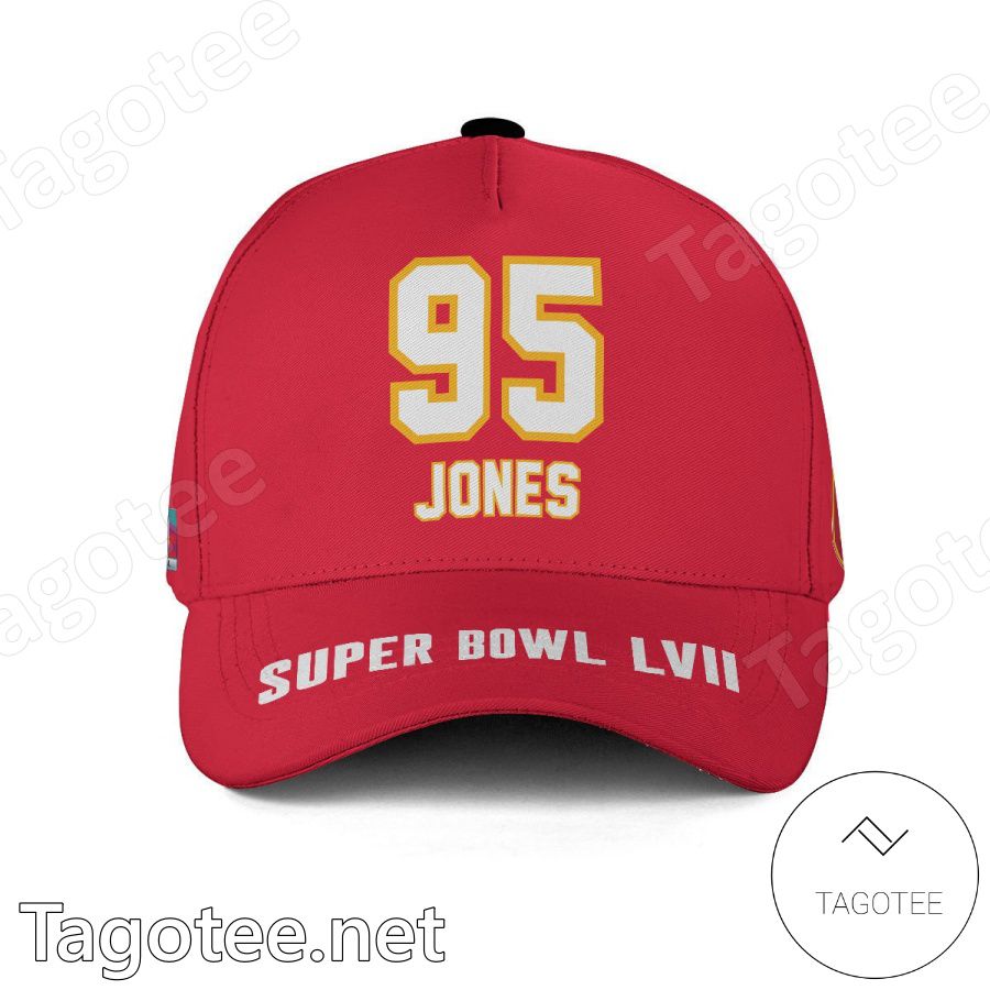 Super Bowl LVII Champions Number 95 Kansas City Chiefs Classic Cap
