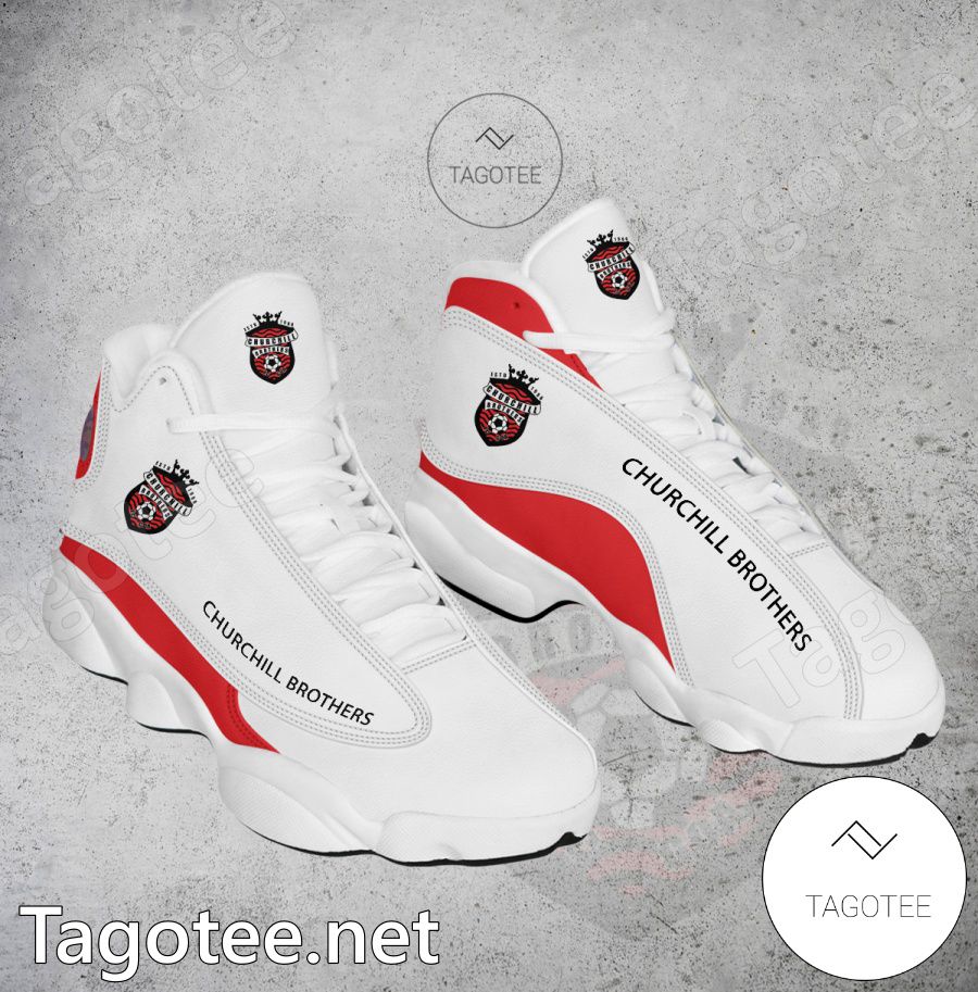 Churchill Brothers Logo Air Jordan 13 Shoes - EmonShop