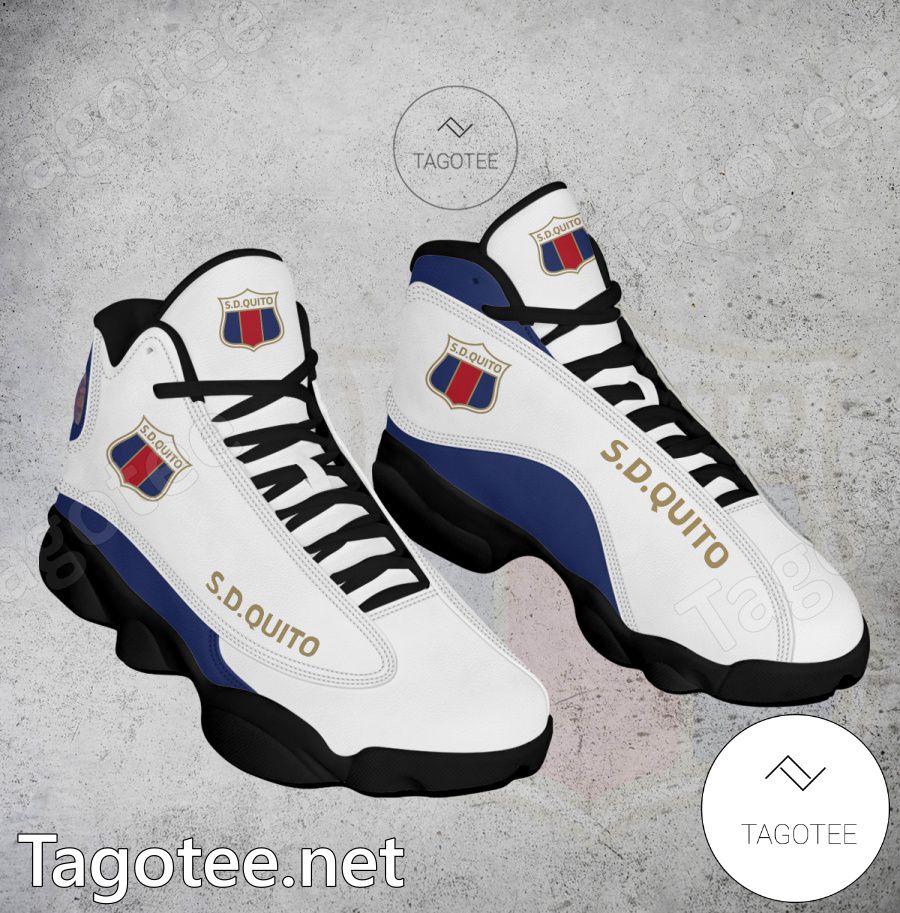 Deportivo Quito Logo Air Jordan 13 Shoes - EmonShop a