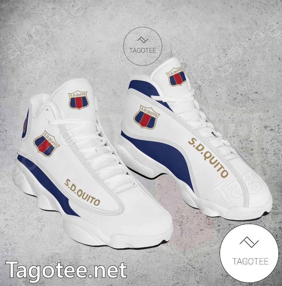 Deportivo Quito Logo Air Jordan 13 Shoes - EmonShop