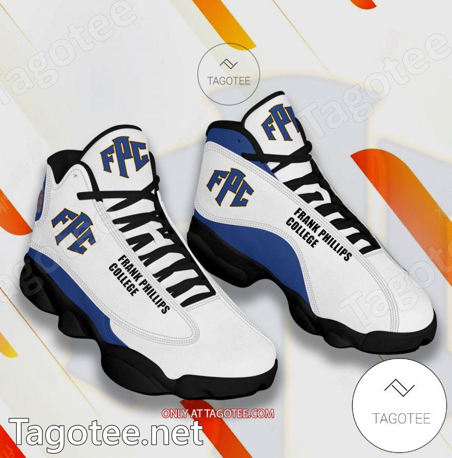 Frank Phillips College Logo Air Jordan 13 Shoes - BiShop - Tagotee