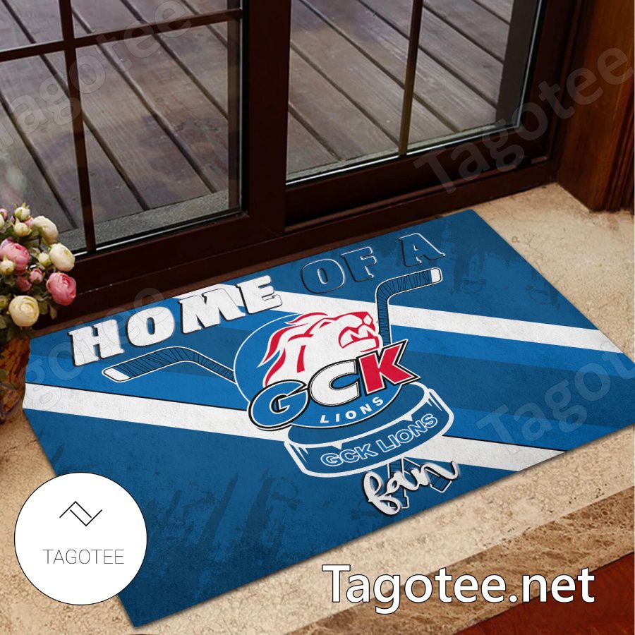 GCK Lions Home Of A Fan Doormat