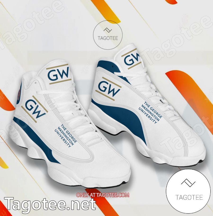 George Washington University Logo Air Jordan 13 Shoes - BiShop