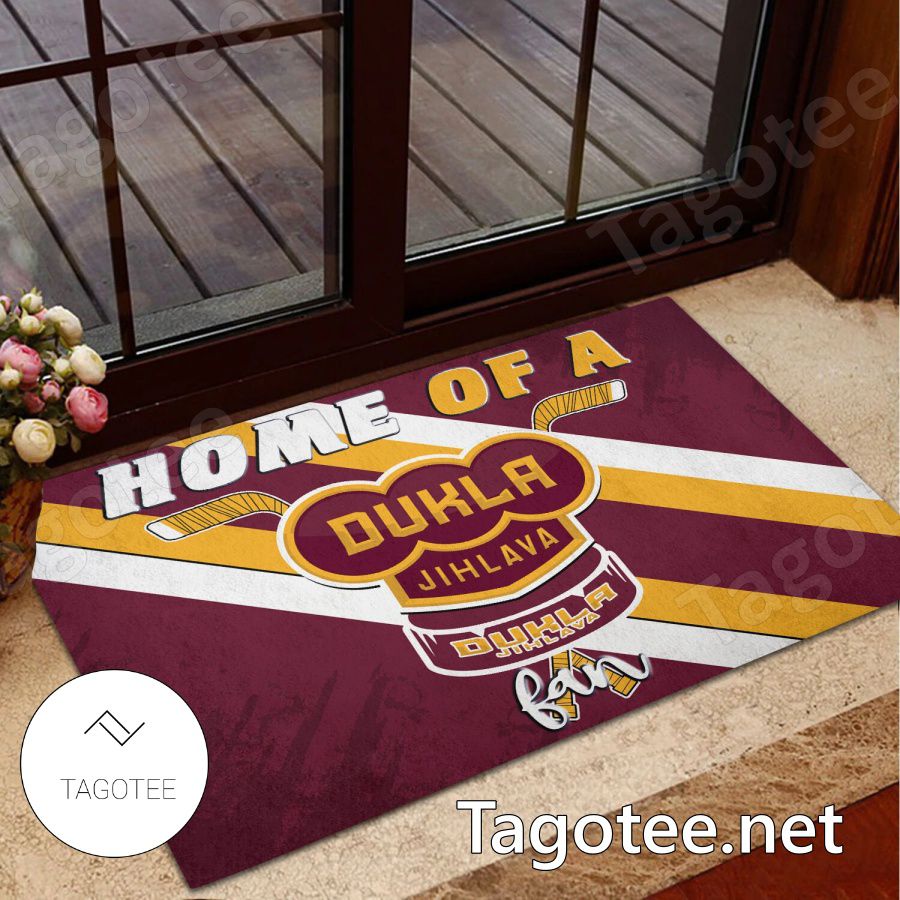 HC Dukla Jihlava Home Of A Fan Doormat