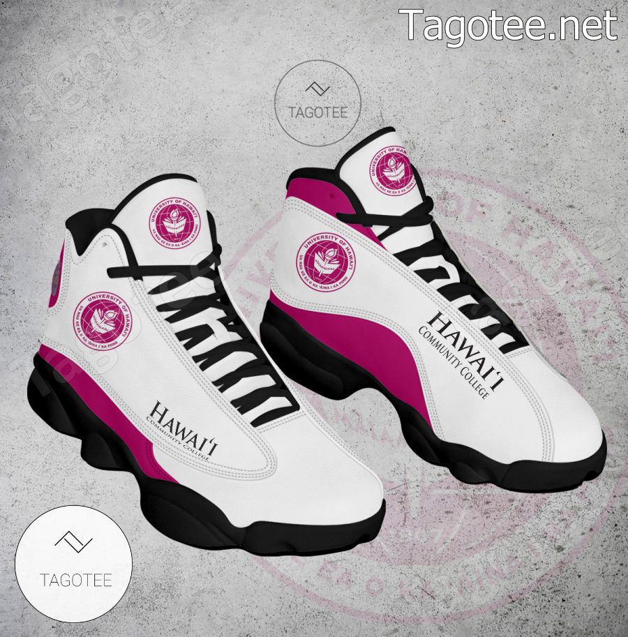 Hawaii Community College Logo Air Jordan 13 Shoes - EmonShop a