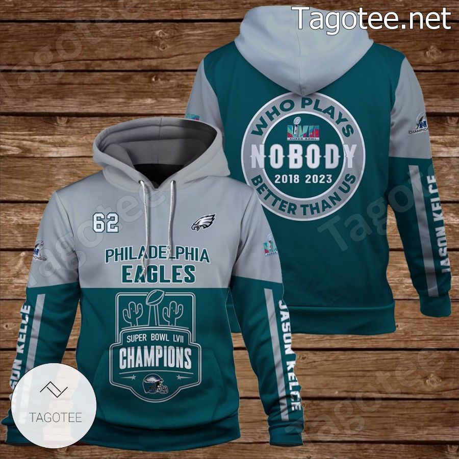 Jason Kelce Shirt Sweatshirt Hoodie Mens Womens No One Like Us And