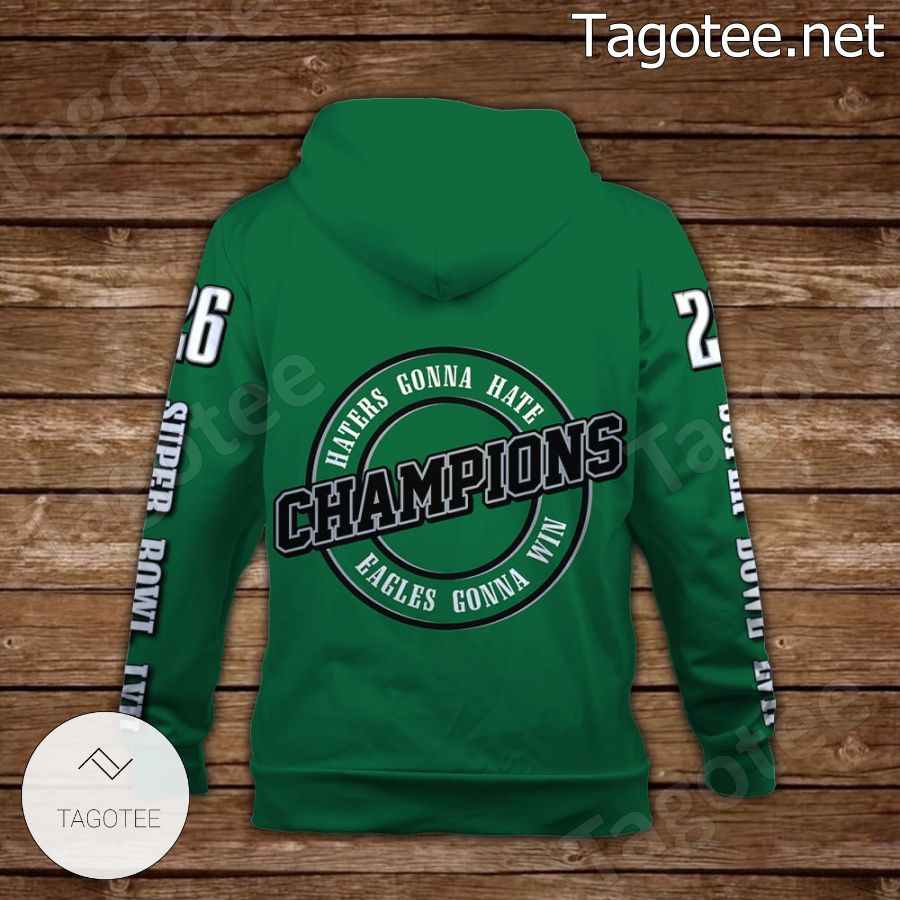 Eagles Win It All Go Birds Philadelphia Eagles Super Bowl Champion 2023 3D  Hoodie For Men - T-shirts Low Price