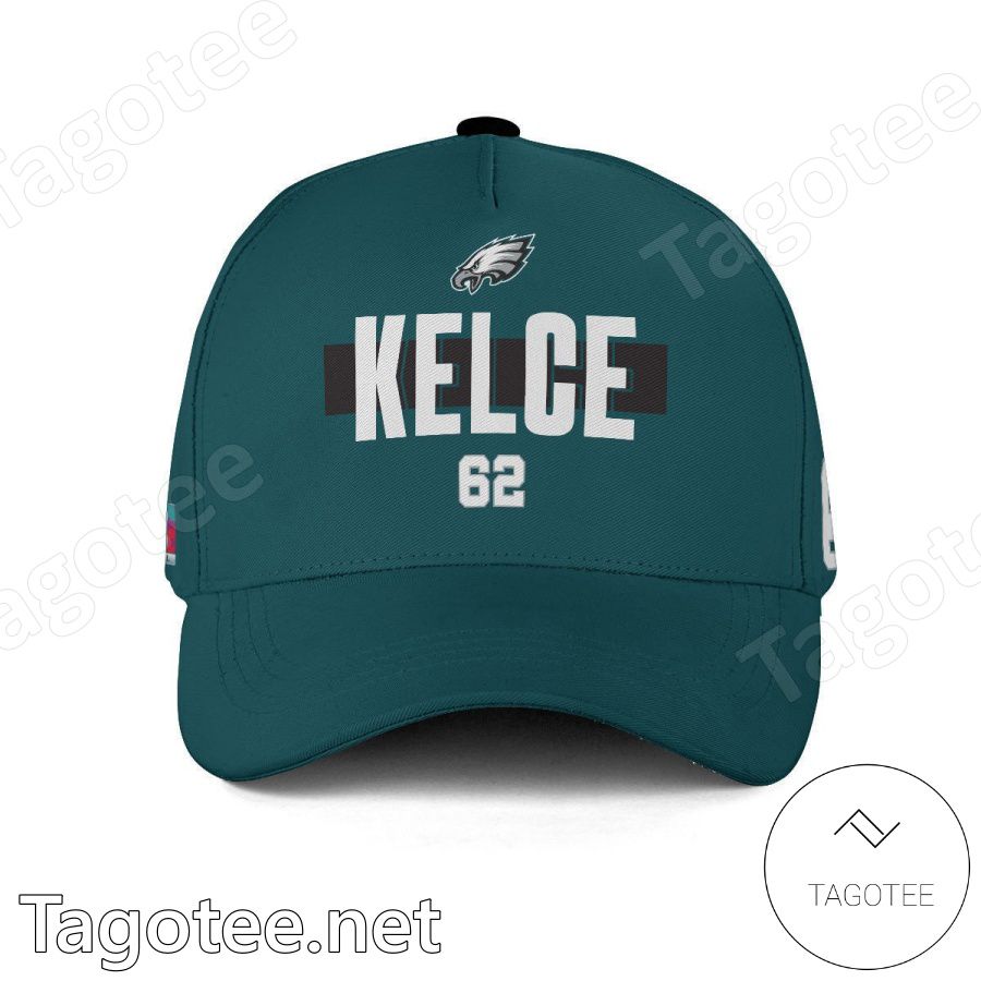 Jason Kelce Number 62 Super Bowl LVII Philadelphia Eagles Classic Cap Hat -  Tagotee