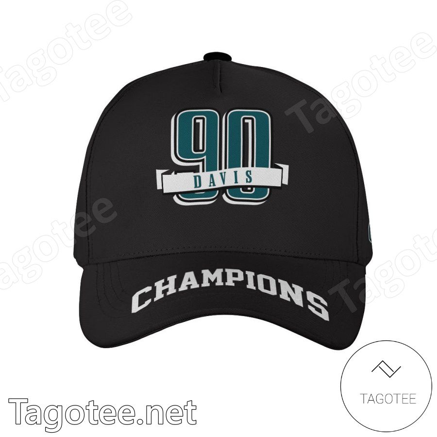 Number 90 Philadelphia Eagles Super Bowl LVII Classic Cap Hat - Tagotee