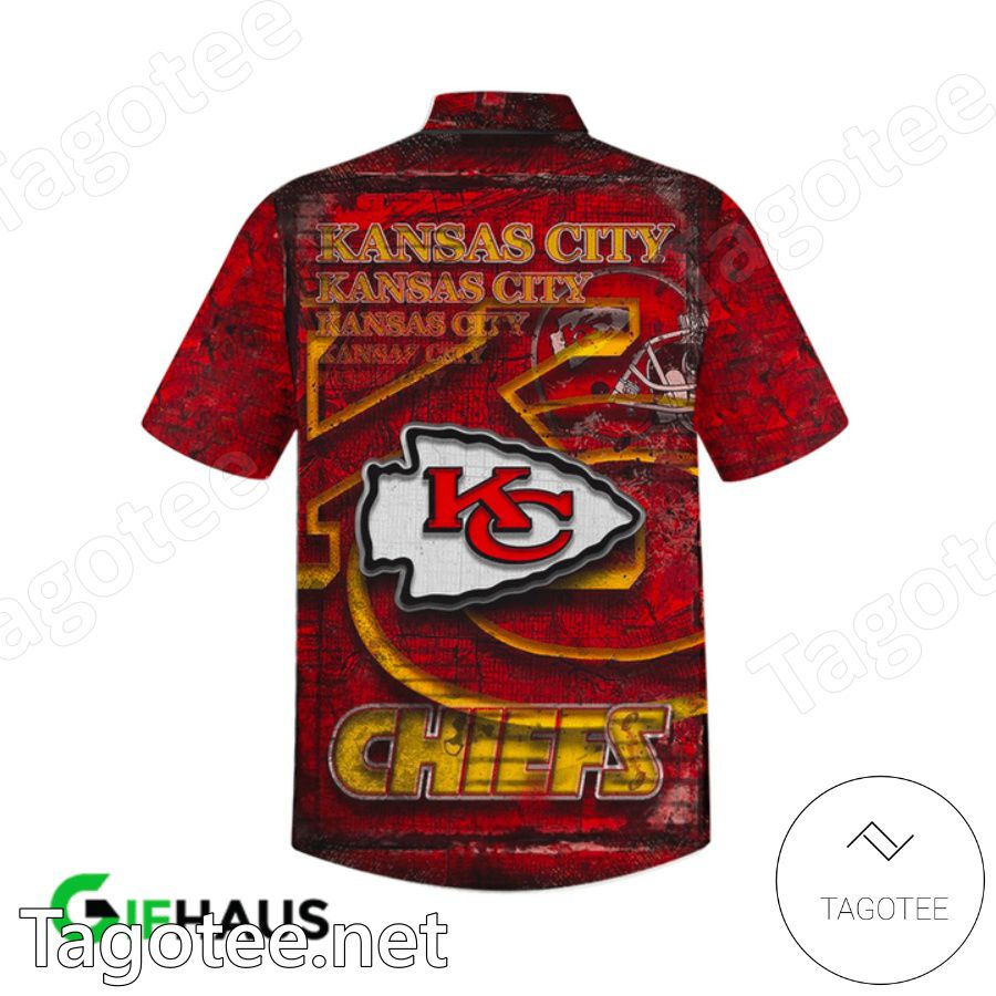 Lvii Super Bowl Champions Kansas City Chiefs Hawaiian Shirt