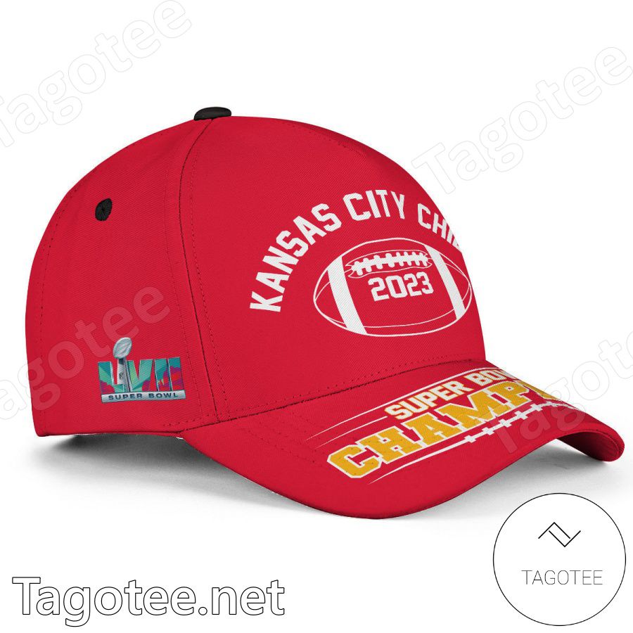 Kansas City Chiefs champions Super Bowl LVII Cap 1 - BTF Store