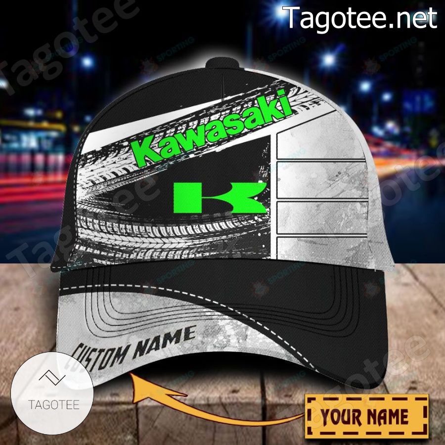 Kawasaki Logo Personalized Cap Hat - Tagotee