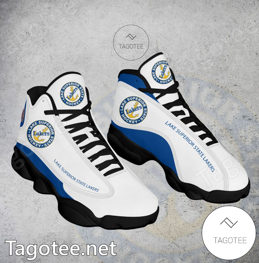 Lake Superior State Lakers Club Air Jordan 13 Shoes - BiShop a
