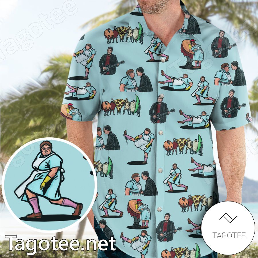 Lunch Lady Land Snl Aloha Hawaii Shirt