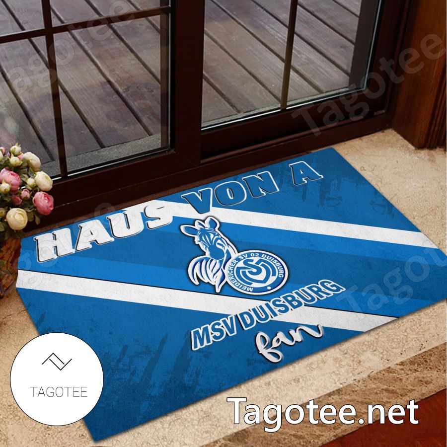 MSV Duisburg Home Of A Fan Doormat