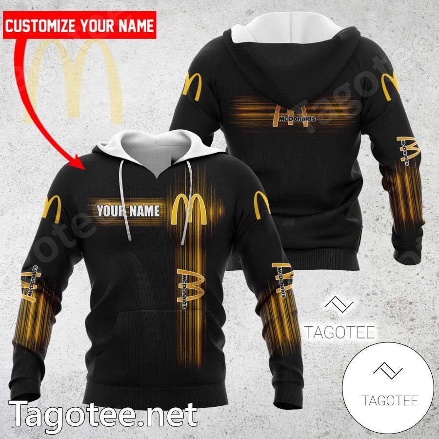 McDonald's Custom Logo T-shirt, Hoodie - MiuShop a