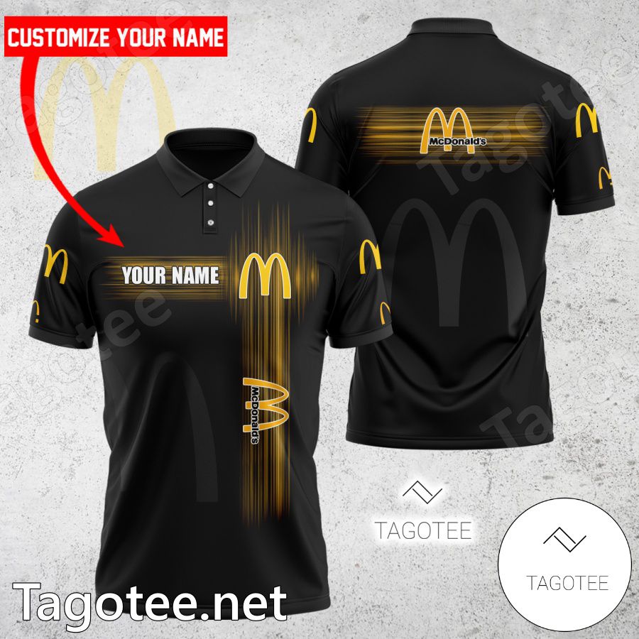 McDonald's Custom Logo T-shirt, Hoodie - MiuShop c