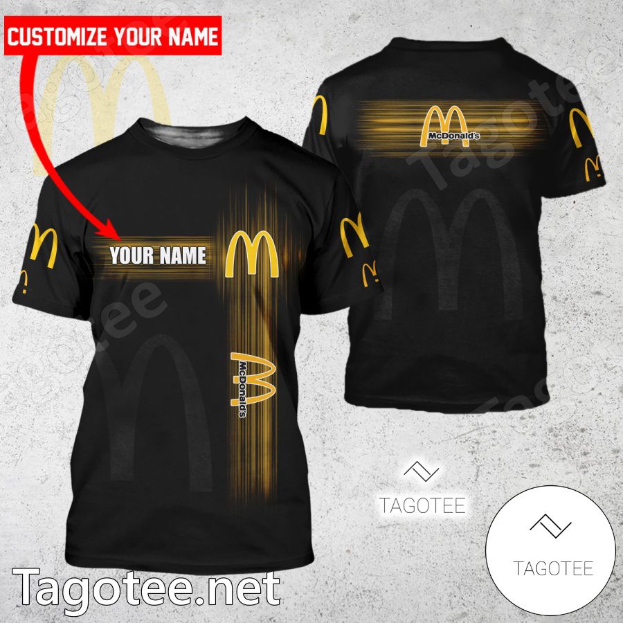 McDonald's Custom Logo T-shirt, Hoodie - MiuShop