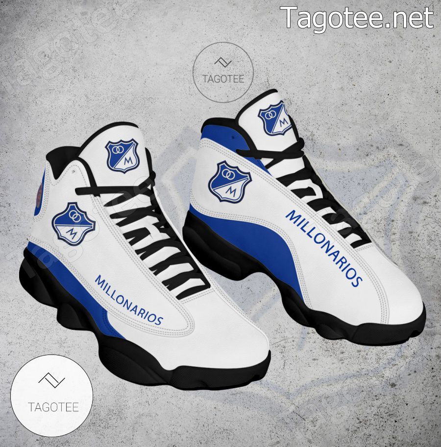 Millonarios Logo Air Jordan 13 Shoes - EmonShop a
