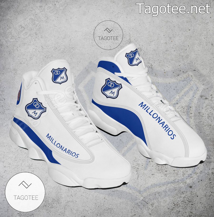 Millonarios Logo Air Jordan 13 Shoes - EmonShop